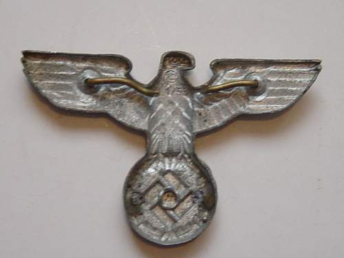 NSDAP Political Cap Eagle: Authentic Piece?