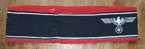 Deutscher Volkssturm Wehrmacht Armband