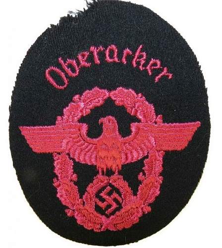 Fire Sleeve Badge