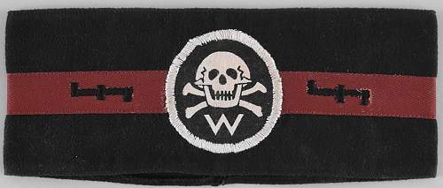 Friekorps Wehrwolf armband