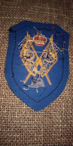 Stahlhelmbund Flag Bearer Arm Patch, but from which period?