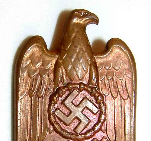 N.S.D.A.P. 1933 Nurnberg Badge for review