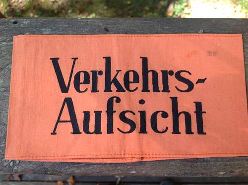 Verkerhrs-Aufsicht Armband