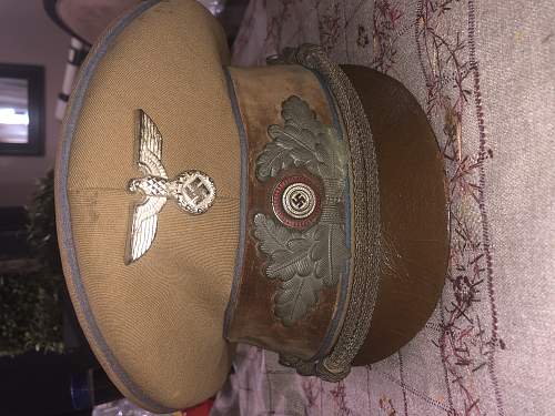 Is this an Authentic? (NSDAP Ortsgruppe Peaked Cap)