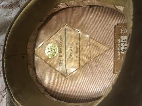 Is this an Authentic? (NSDAP Ortsgruppe Peaked Cap)