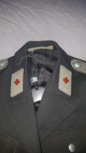 Unknown tunic, said to be WWII