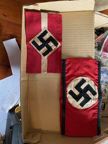 Swastika Banners?