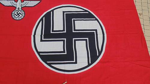 German Reichsdienstflagge/ real or fake ?