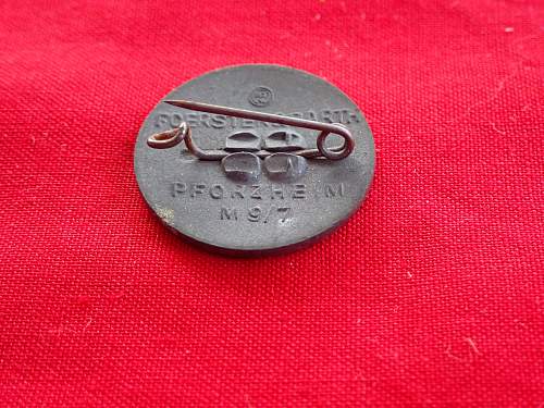 Opferring Elsasss pin by Foerster &amp; Barth M 9/7