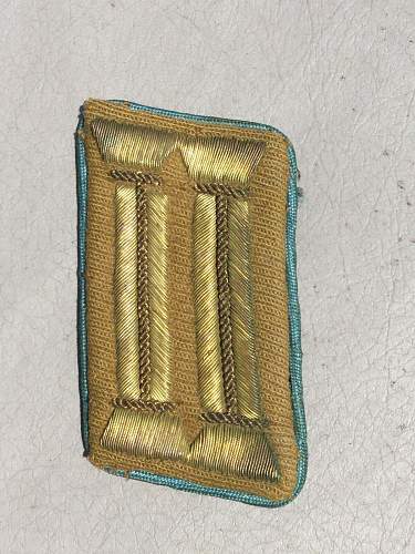 NSDAP 3rd Pattern Ortsgruppenleiter Collar Tab