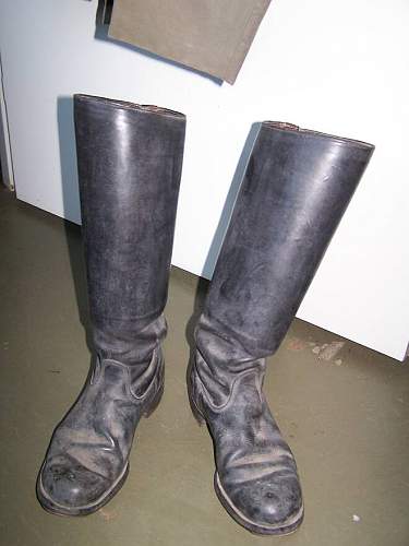 RZM marked long officers boots