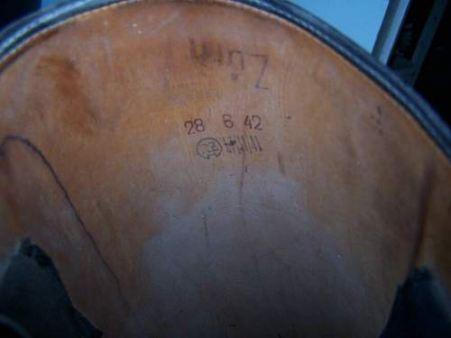 RZM marked long officers boots