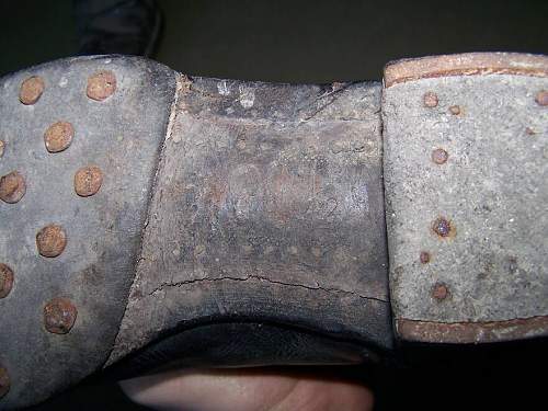 RZM marked long officers boots