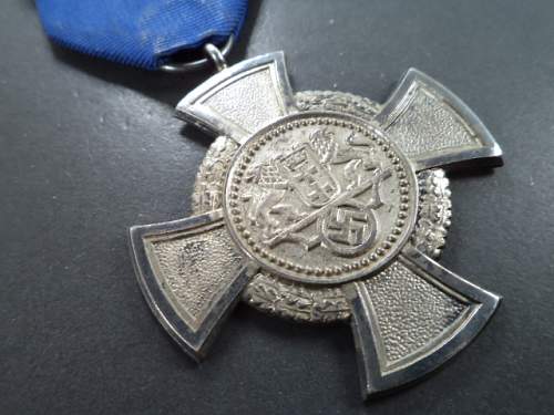 Danzing silber medal