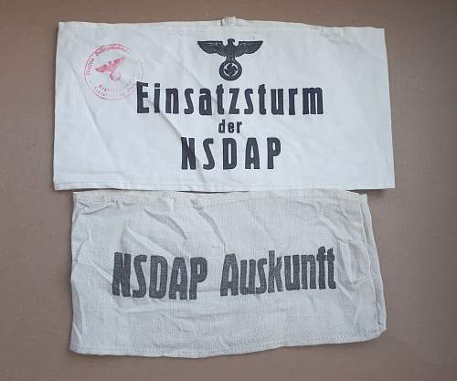 NSDAP Auskuft armand.