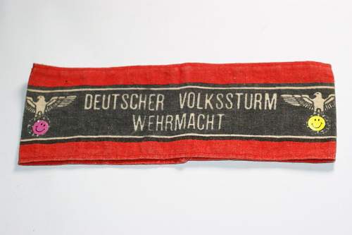 Deutscher Volkssturm armband.