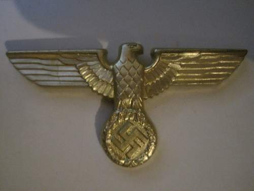 Nsdap Political Leader Eagle in gold