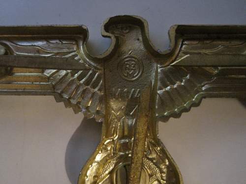 Nsdap Political Leader Eagle in gold