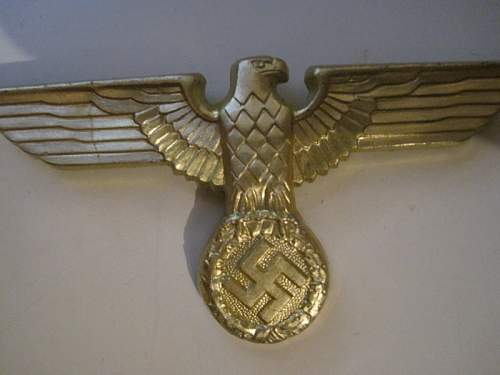 Nsdap Political Leader Eagle in gold