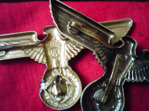 Nsdap Political Leader Eagle in gold