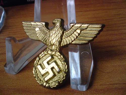 Nsdap Political Leader Eagle in gold