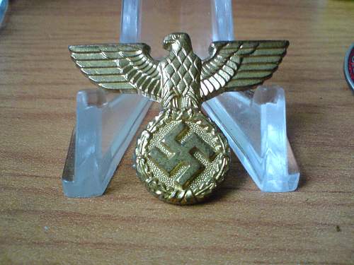 Nsdap Political Leader Eagle in gold