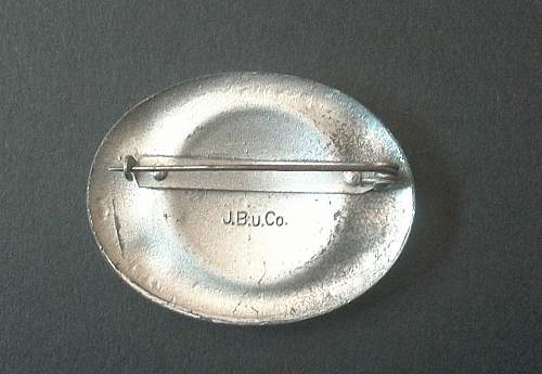 Reichsarbeitsdienst weibliche Jugend brooch