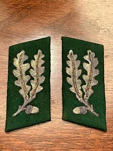 Unknown Collar Tabs... Please help to identify.