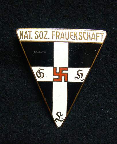 N.S. Mädchenschaft badge