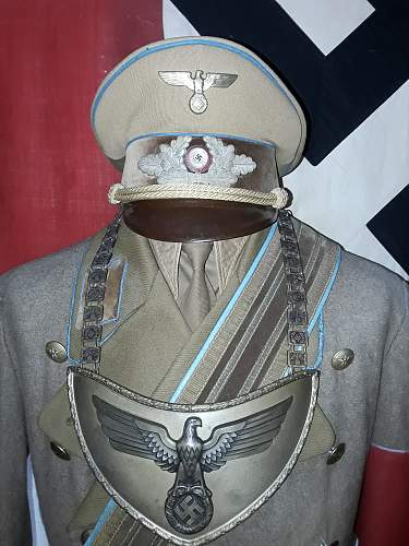 NSDAP Flag Bearer Gorget for review