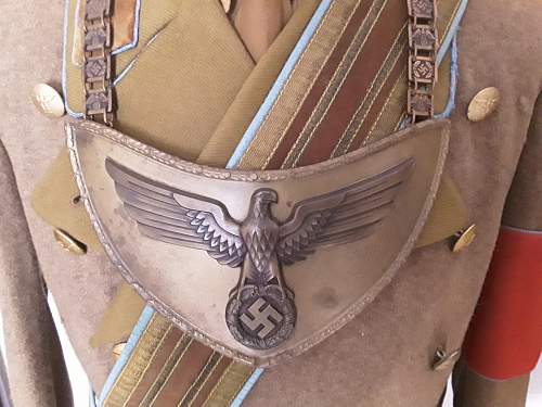 NSDAP Flag Bearer Gorget for review