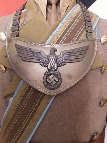 NSDAP Flag Bearer Gorget for review