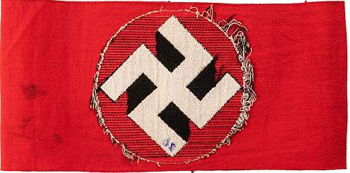 Armbinde NSDAP,  wool.  Need  opinion.