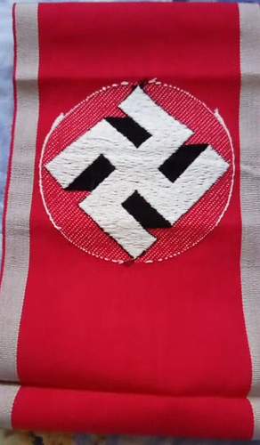 Armbinde NSDAP,  wool.  Need  opinion.