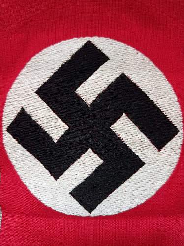 Armbinde NSDAP,  wool.  Need  opinion.