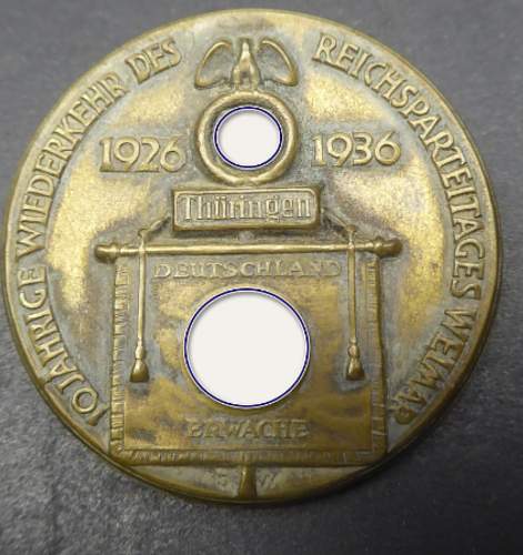 1936 Gautag Weimar Tinnie