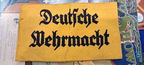 Another Deutsche Wehrmacht Armband