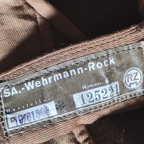 SA-Wehrmann-Rock