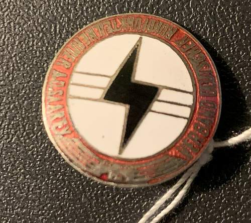 Can anyone indentify this badge and also if it is legit?