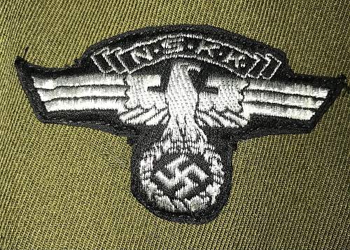 Obersturmführer Ranked Closed Collar NSKK Uniform