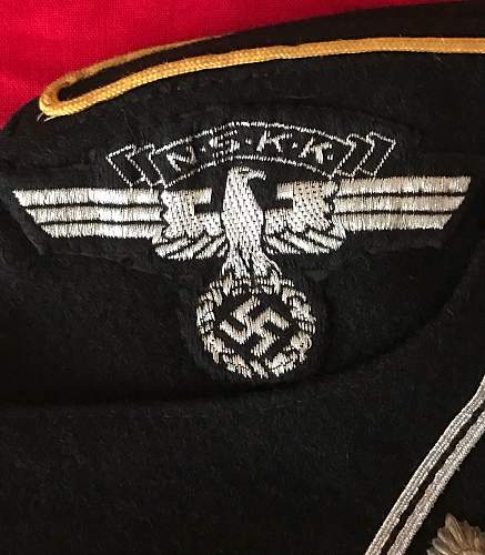 Obersturmführer Ranked Closed Collar NSKK Uniform