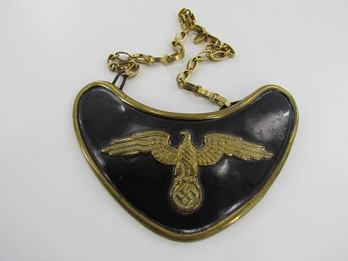 Diplomatic Gorget ?