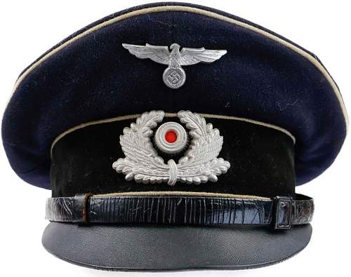 Bahnschutzpolizei Visor cap for pre-purchase review