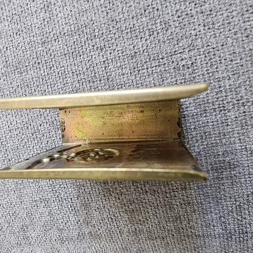 NSDAP brass matchbox holder