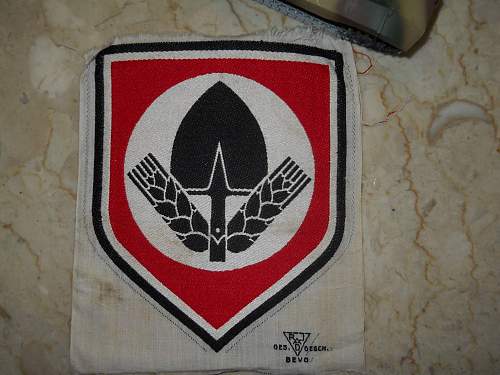 RAD BeVo woven insignia