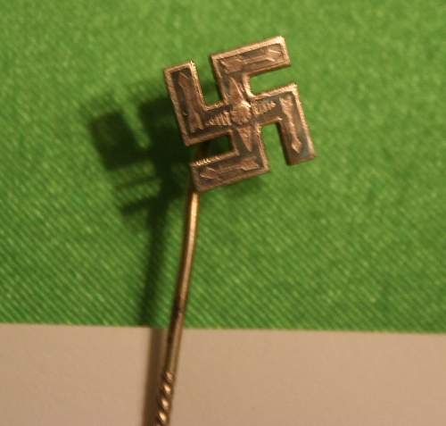 Help with swastika stickpin please