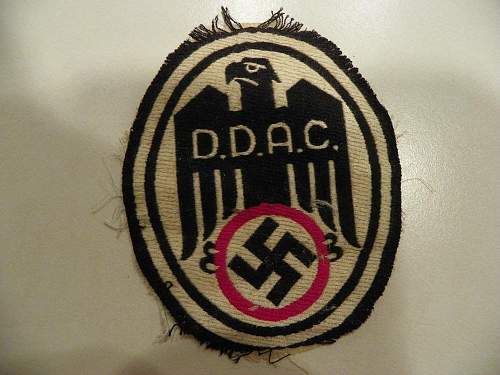 D.D.A.C. sport shirt patch