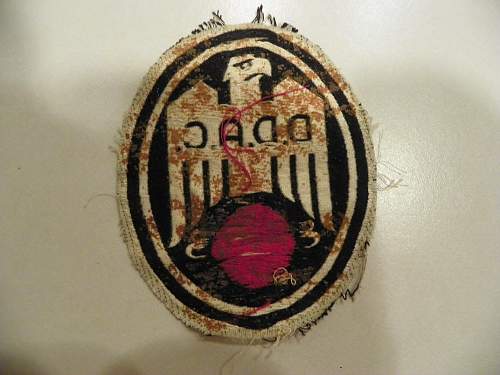 D.D.A.C. sport shirt patch