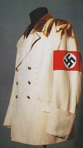 Hitler's summer tunics