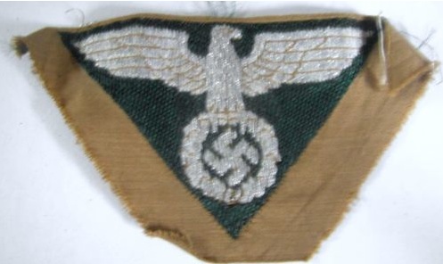 Third reich eagle patch, real or fake???